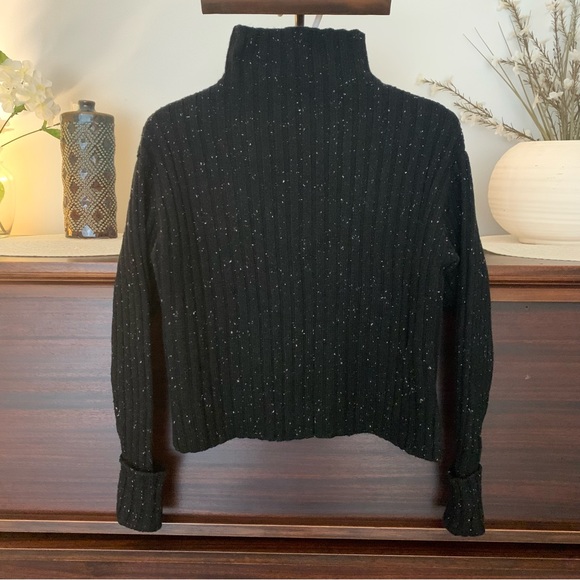 Frank and Oak Cropped Ribbed Knit Sweater, Size XS - Picture 1 of 7